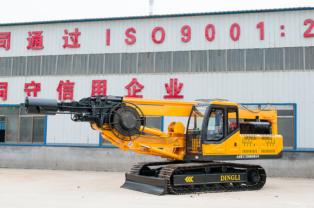 DF-15 Rotary drilling rig work video